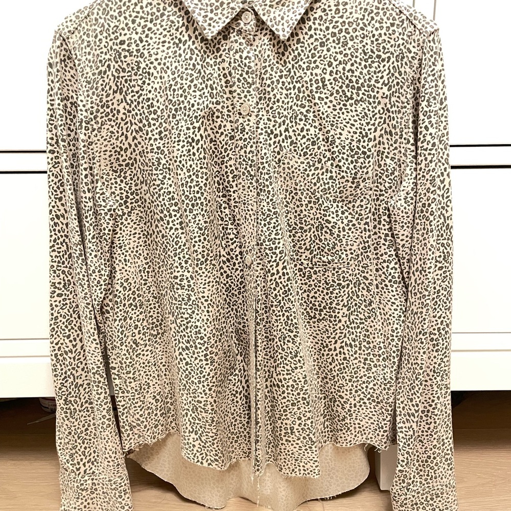 Rails Womens Leopard Print Shirt